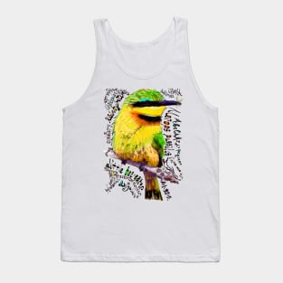 Little Bee-eater; Kleinbyvreter Tank Top